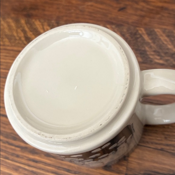 VTG Taylor & Ng Black White 1978 Happy Elephants Pumpkin Coffee Mug Tea Cup RARE - Picture 6 of 6